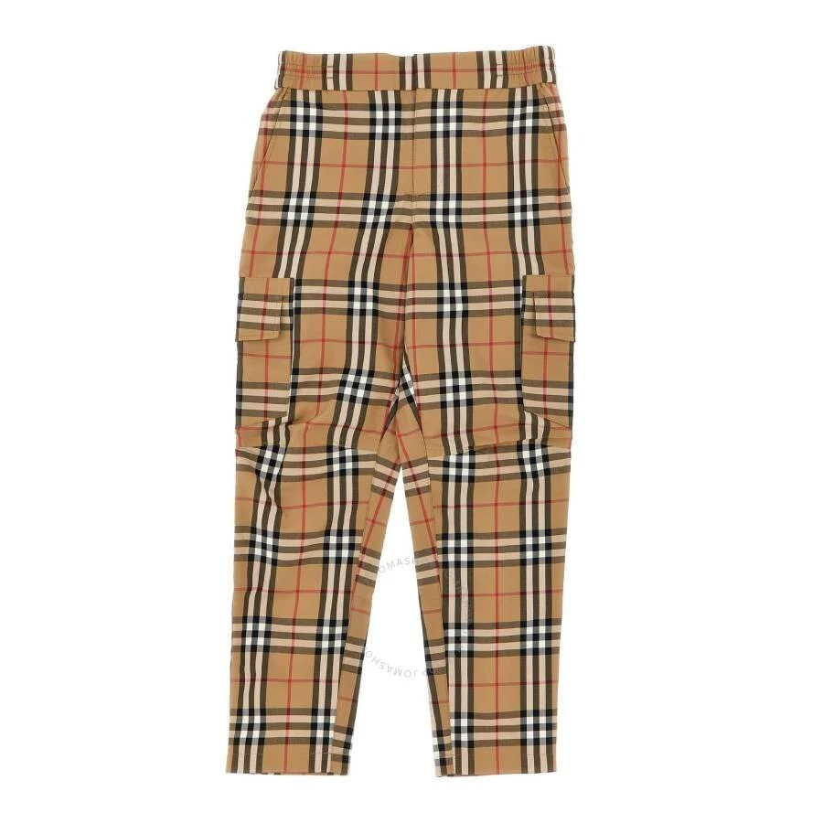 Burberry Cotton Vintage Check Cargo Pants 1
