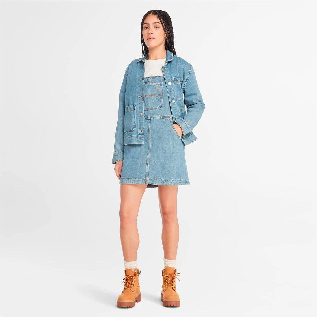 Timberland Women's Denim Chore Jacket with Refibra Technology 3