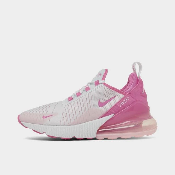 NIKE Girls' Big Kids' Nike Air Max 270 Casual Shoes 1