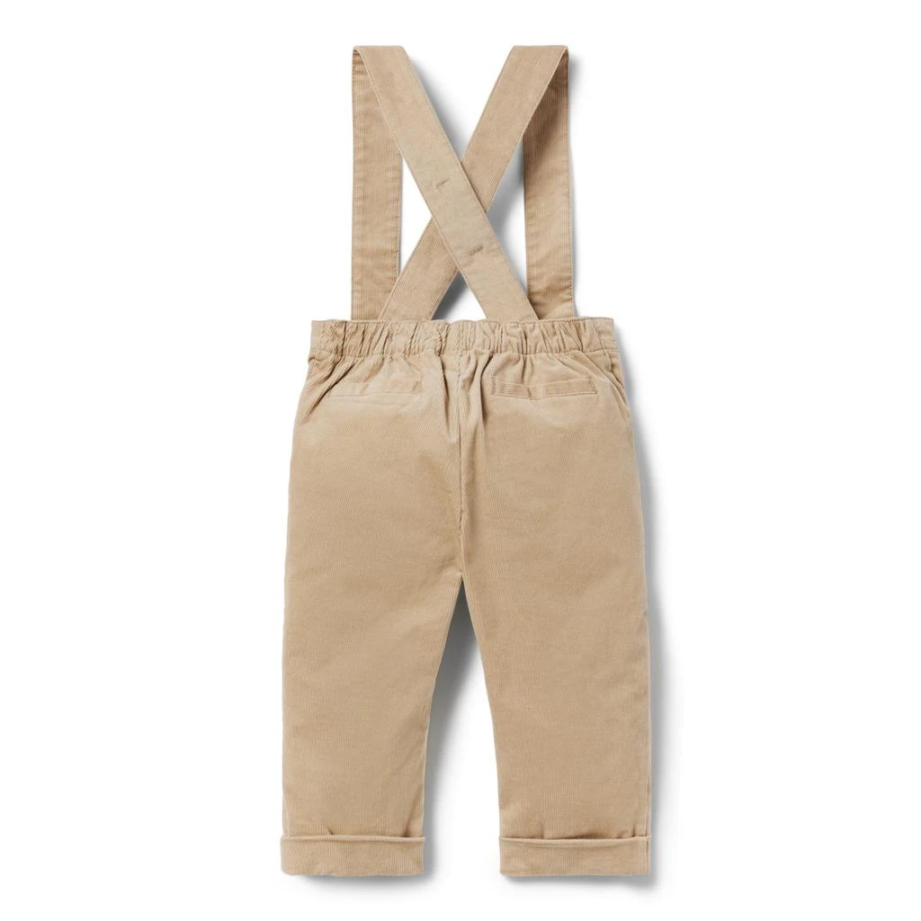 Janie and Jack Corduroy Suspender Pants (Infant) 2