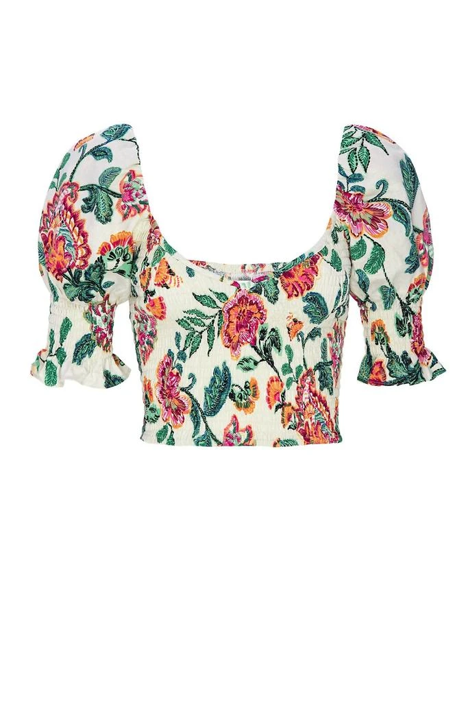 MISA Calla Top In Malika Paisley Floral 4