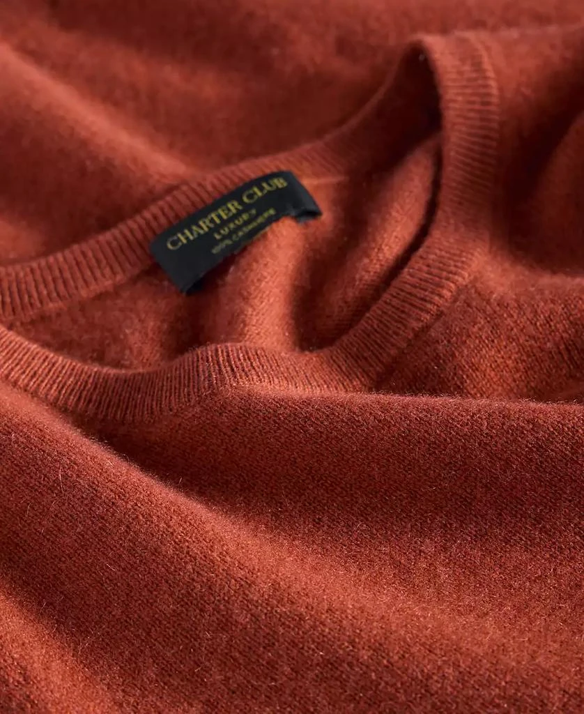 Charter Club Women's Long-Sleeve 100% Cashmere Crewneck Sweater, Macy's Exclusive 4