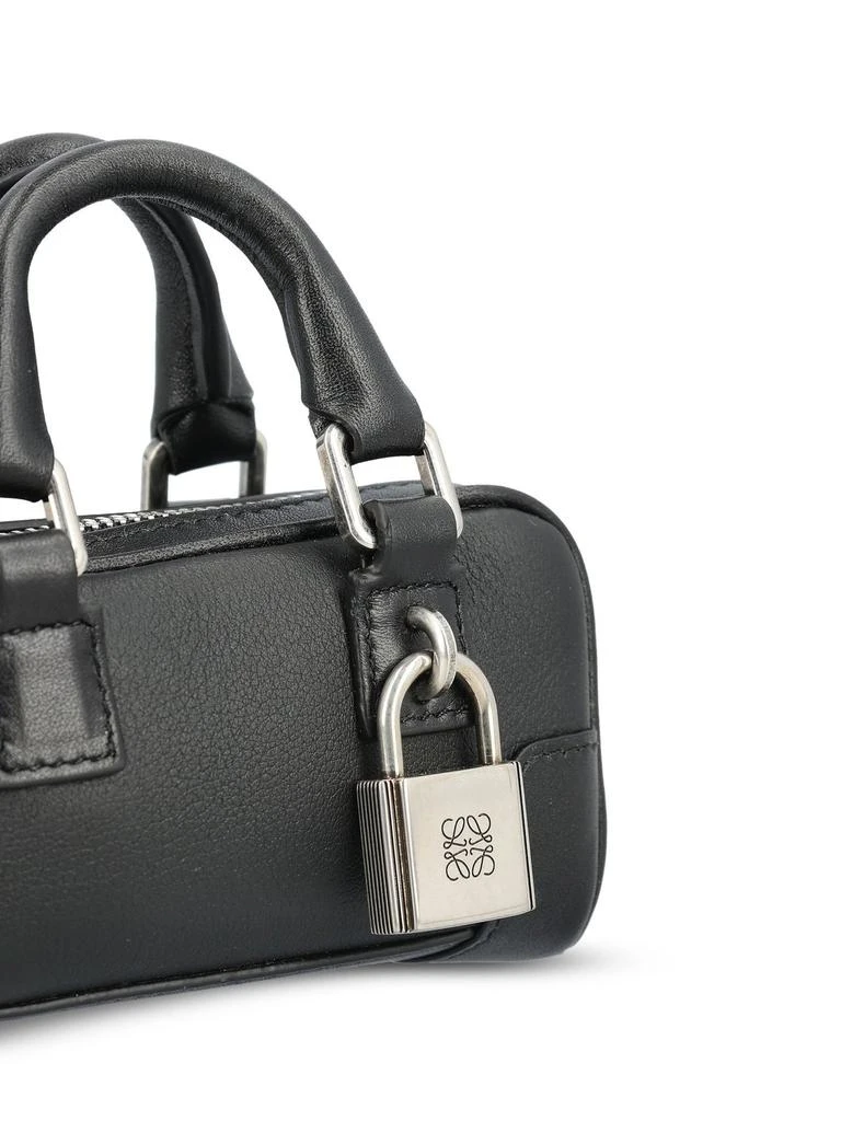 Loewe Loewe Amazona Nano Padlock Detailed Clutch Bag 4