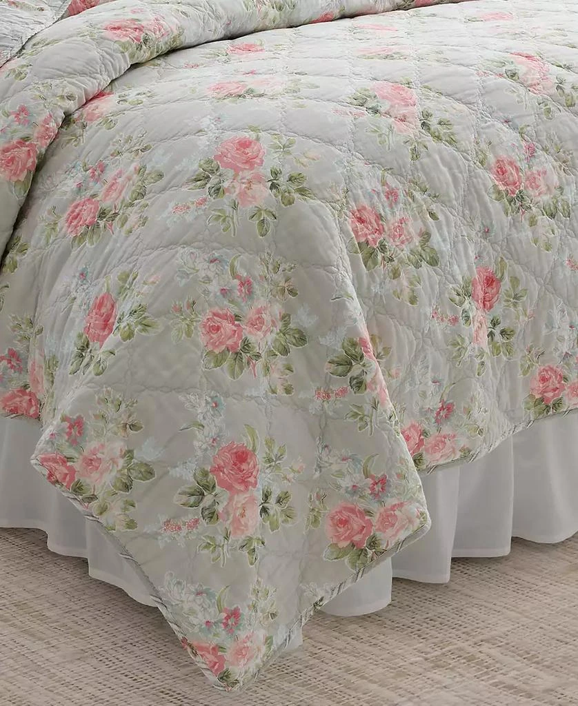 Laura Ashley Melany Cotton Reversible 2-Pc. Quilt Set, Twin 2