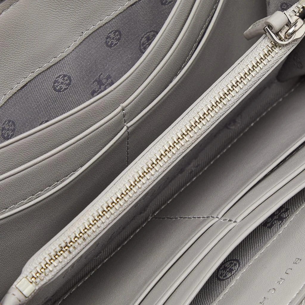 Tory Burch Tory Burch Grey Leather Alexa Continental Wallet 2