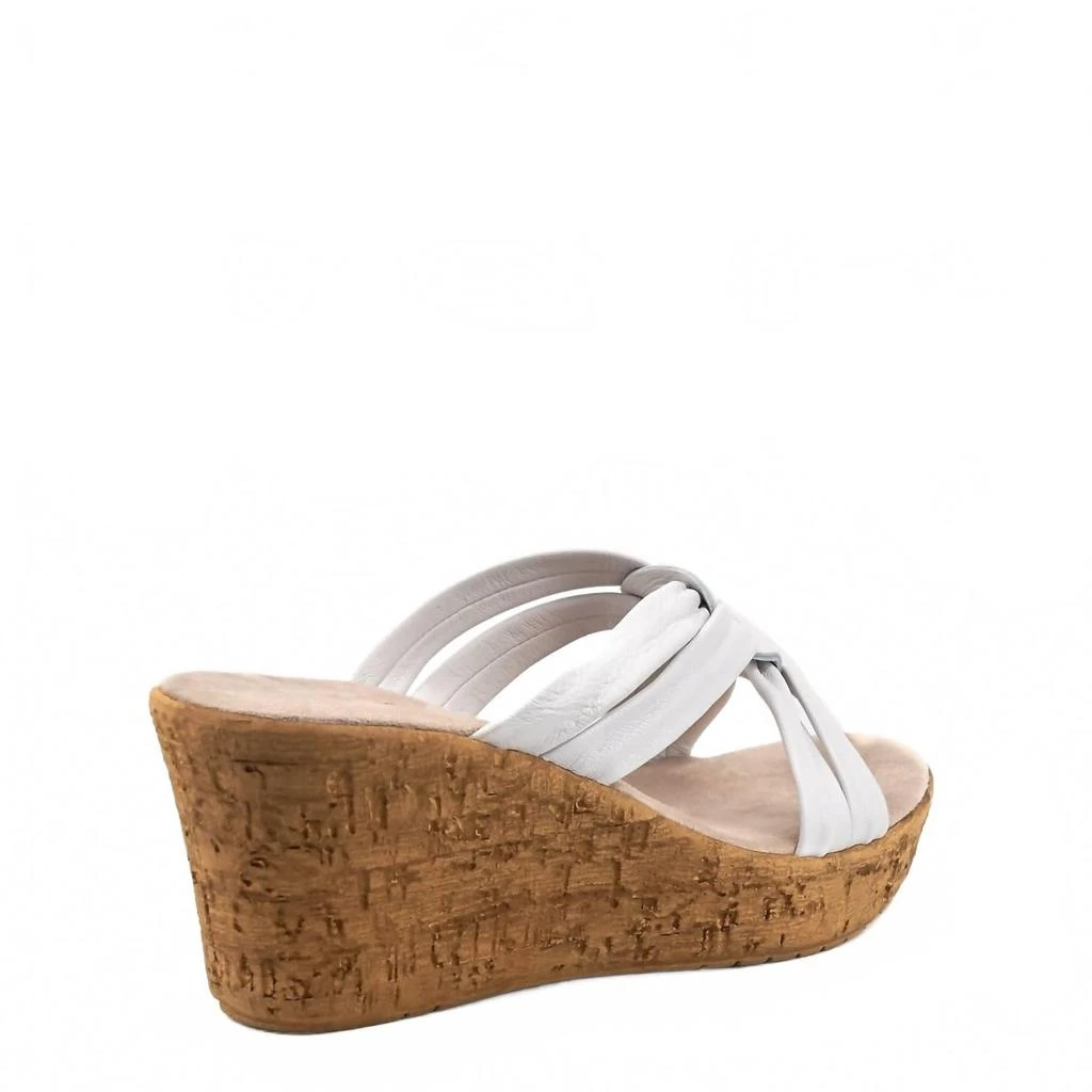 ONEX Women's Bethany Wedge In White 3
