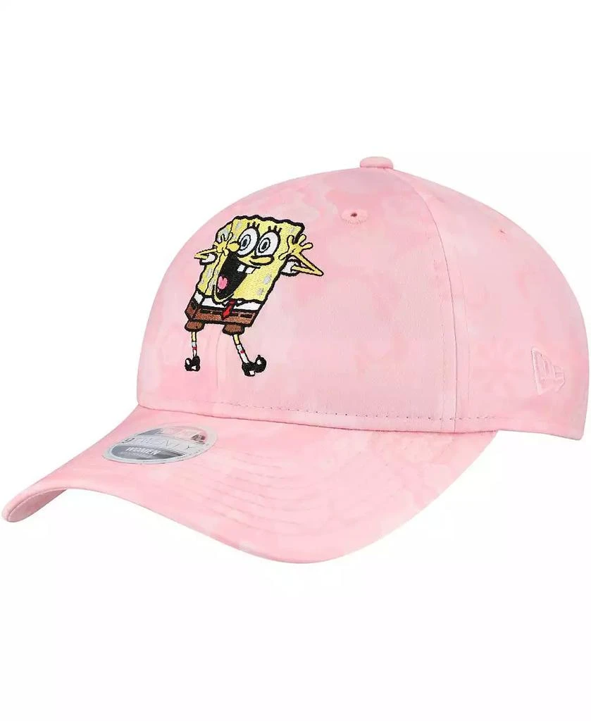 New Era Women's Light Pink SpongeBob SquarePants Adjustable Hat 1
