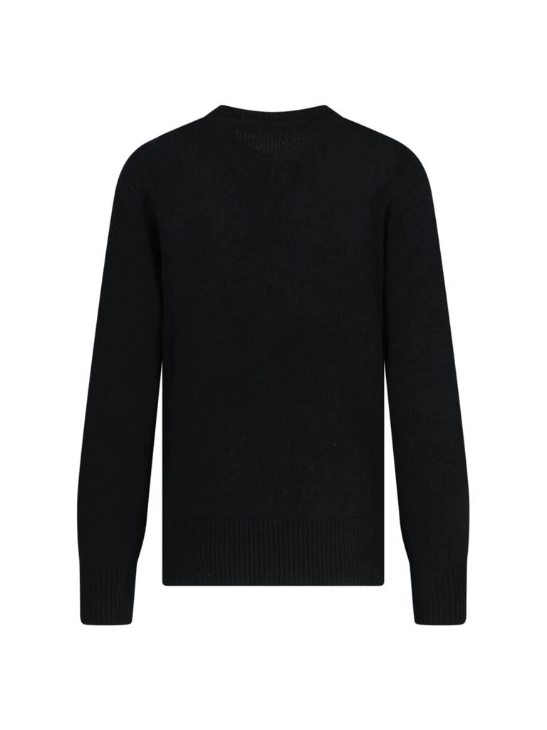 Burberry Burberry Equestrian Knight Intarsia-Knit Crewneck Jumper 2