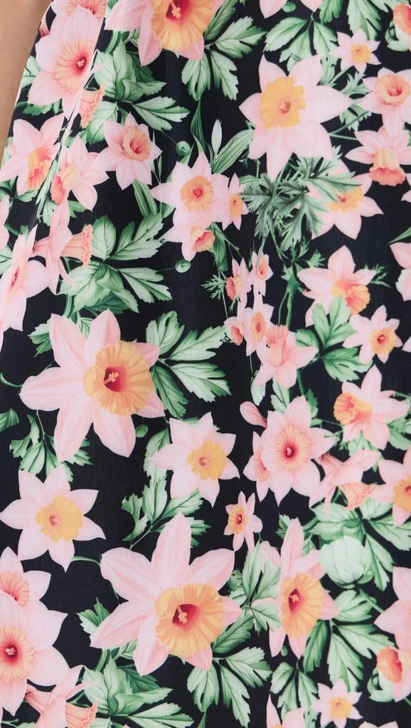 Kika Vargas Raha Dress Blush Daffodil Taffeta 6