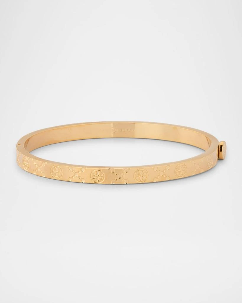 Tory Burch Thin Icon T Monogram Hinge Bracelet