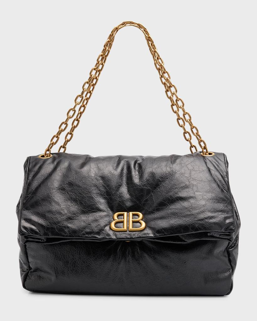 Balenciaga Smooth coffe milk calfskin Large Rodeo bag