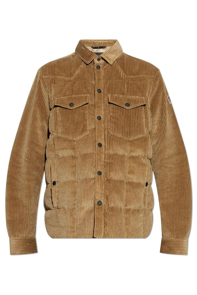 Moncler Moncler Grenoble Gelt Corduroy Down Shirt Jacket 1