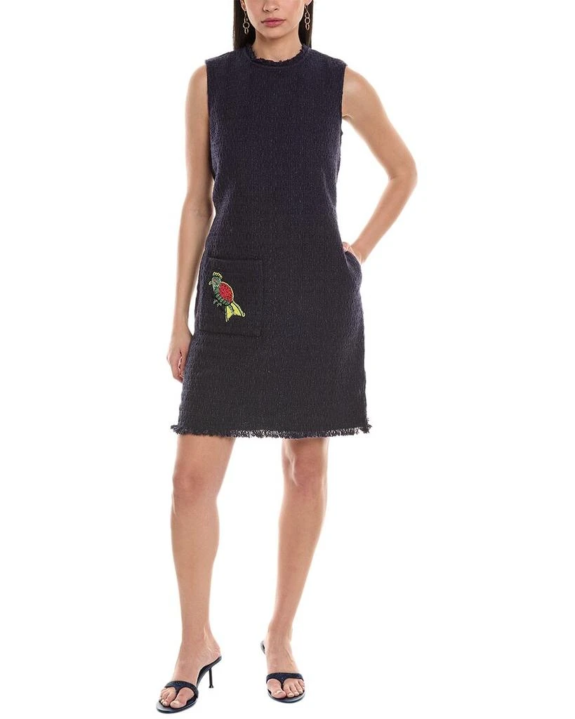 Frances Valentine Twiggy Fringe Shift Dress 1