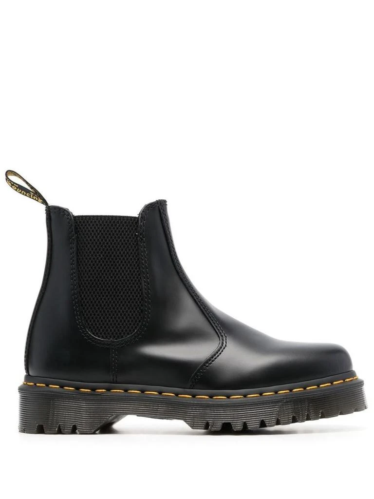 Dr. Martens Dr. Martens Black Leather Lace Up Boots 1