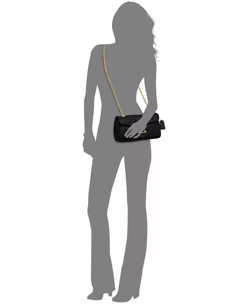 Coach Slouch Tabby Medium Quilted Leather Shoulder Bag 26 12