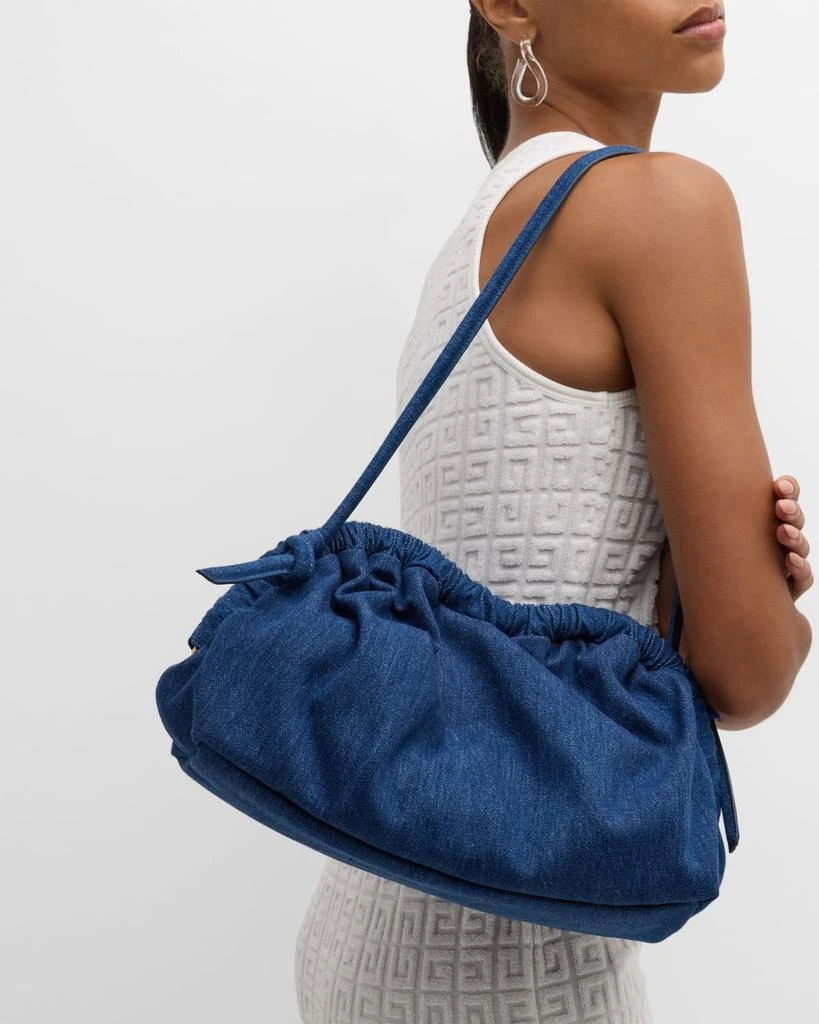 Mansur Gavriel Cloud Denim Clutch Bag 2