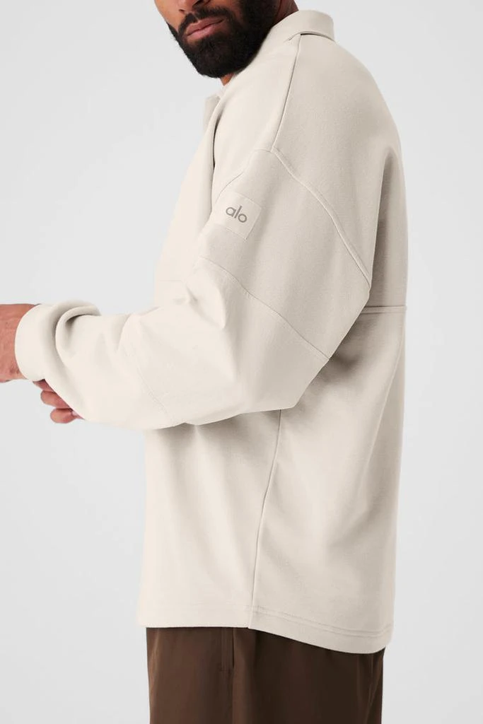 Alo Mixmatch Rugby Sweatshirt - Bone 4