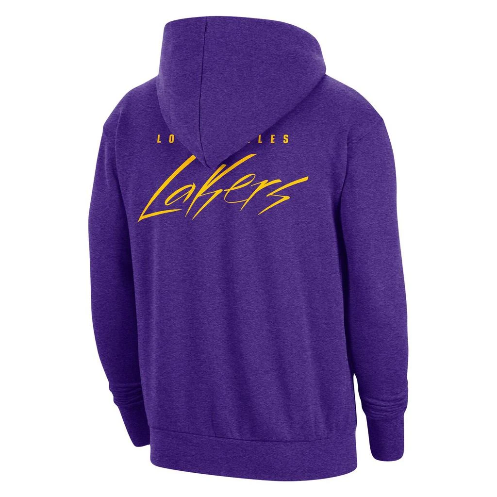 NIKE Nike Lakers Courtside Versus Flight Pullover Hoodie - Men's 2