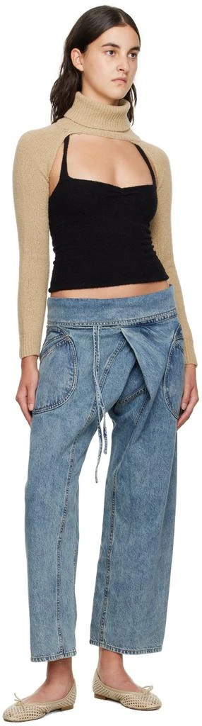 Gimaguas Beige Pop Mangas Turtleneck 4