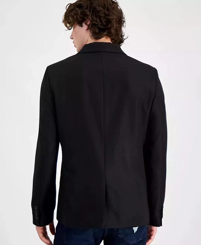 GUESS Men's Shimmer Twill Relaxed Fit Blazer 5