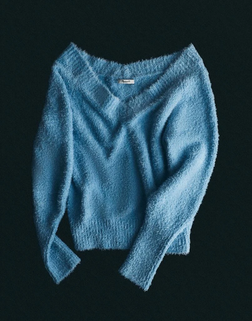 Madewell Double V-Neck Sweater 7