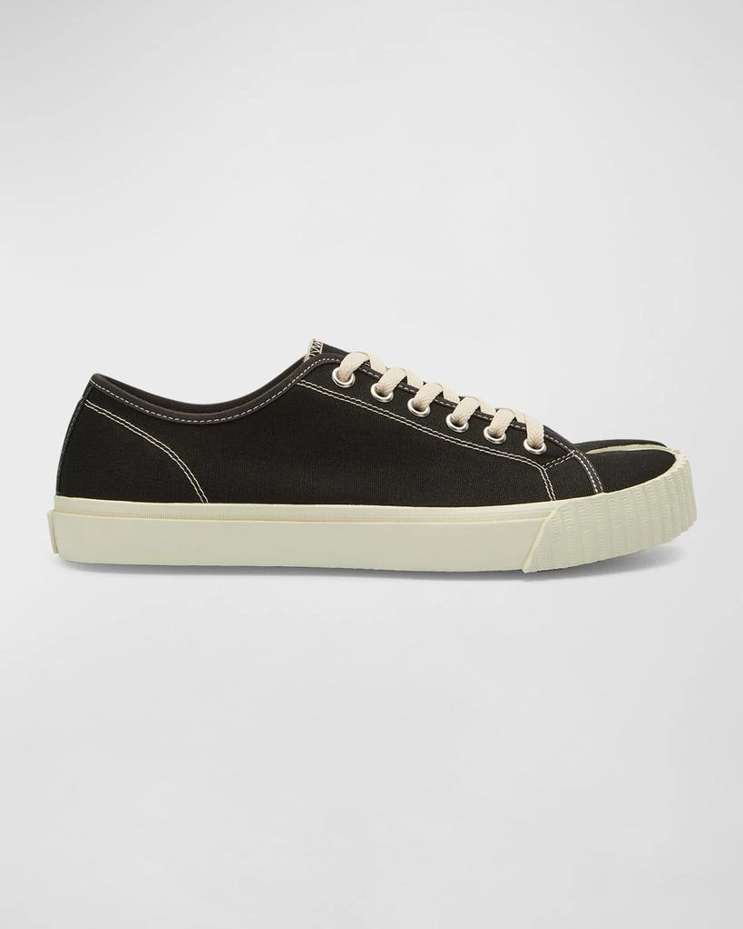 MAISON MARGIELA Men's Tabi Split-Toe  Canvas Low-Top Sneakers 1