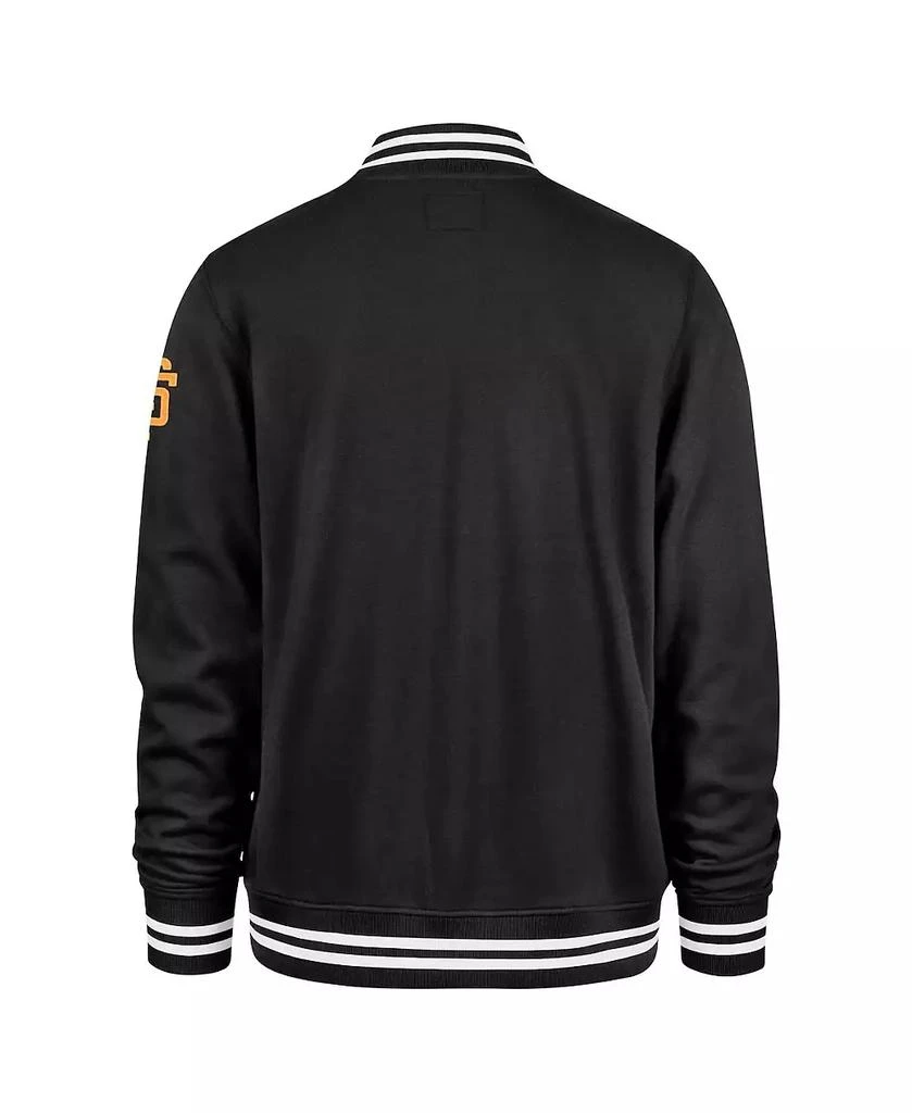 47 Brand Men's Black San Francisco Giants Pack Pro Camden Full-Zip Track Jacket 3