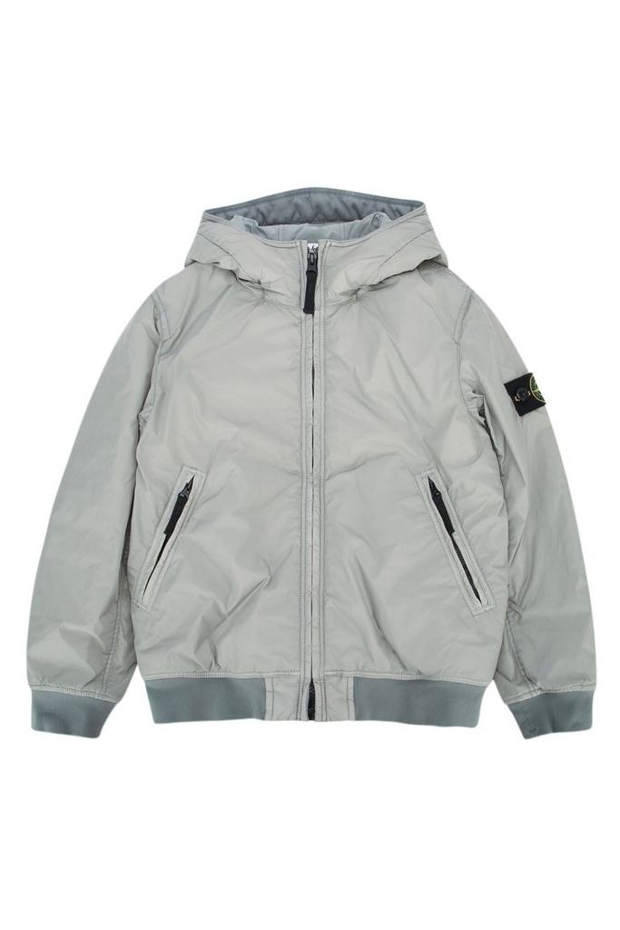 ストーンアイランドジュニア　コンパスパッチ　パデッドジャケット　12Y ストーンアイランドジュニア コンパスパッチ パデッドジャケット