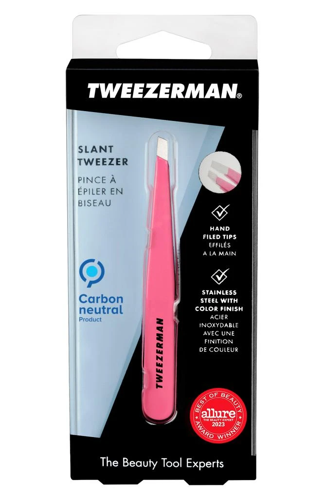 TWEEZERMAN Pretty in Pink Slant Tweezer 5