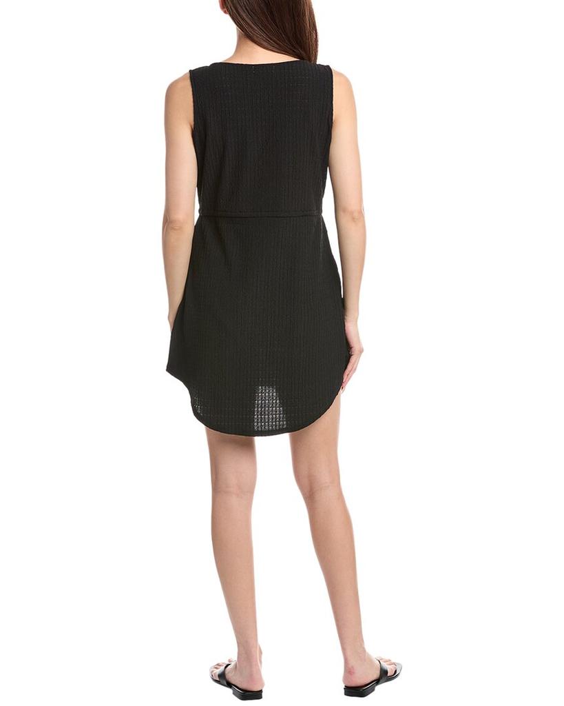 Ibiza IBIZA Deep V-Neck Drawstring Waist Top