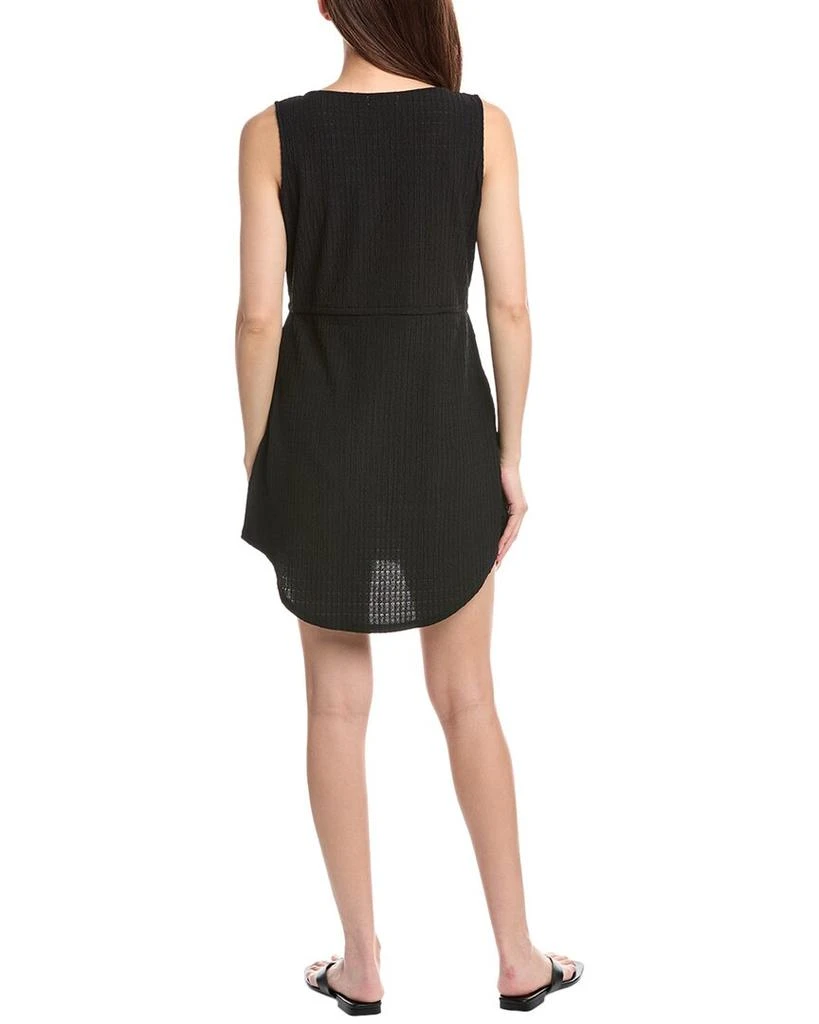 Ibiza IBIZA Deep V-Neck Drawstring Waist Top 2