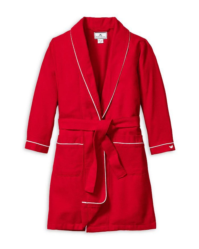 Petite Plume Unisex Flannel Robe - Little Kid, Big Kid