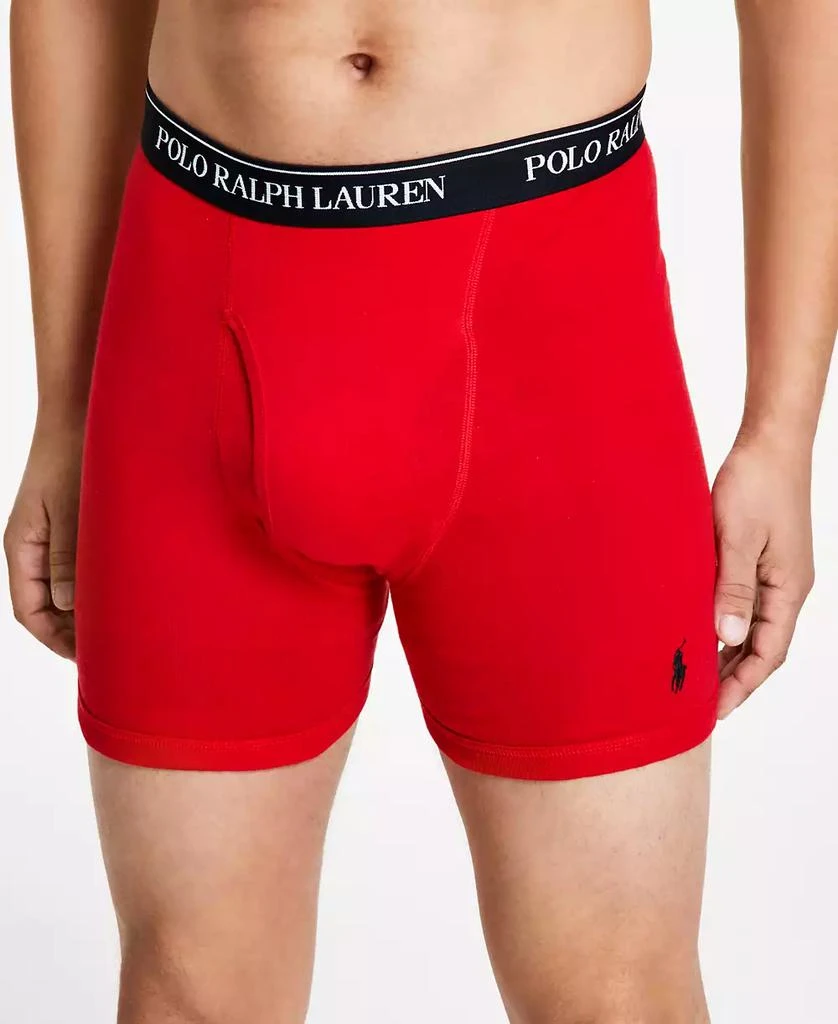 Ralph Lauren Men's 3-Pack Classic Cotton Boxer Briefs 5