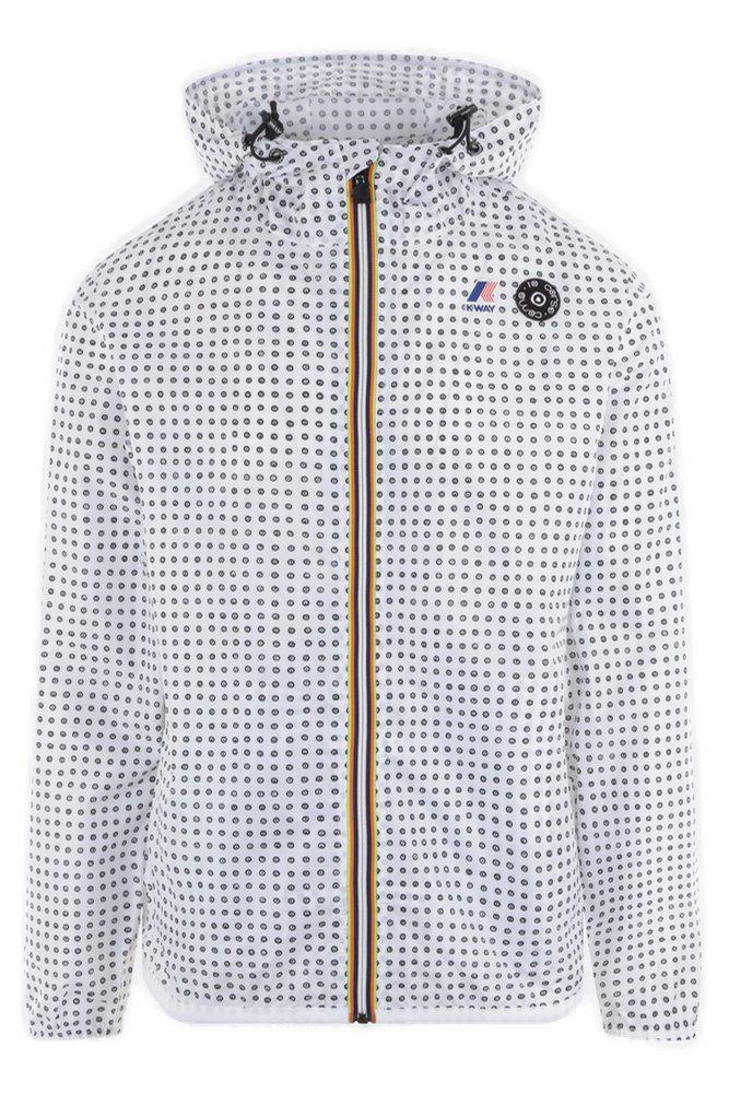 K-Way K-Way X 10 CORSO COMO Polka-printed High Neck Jacket