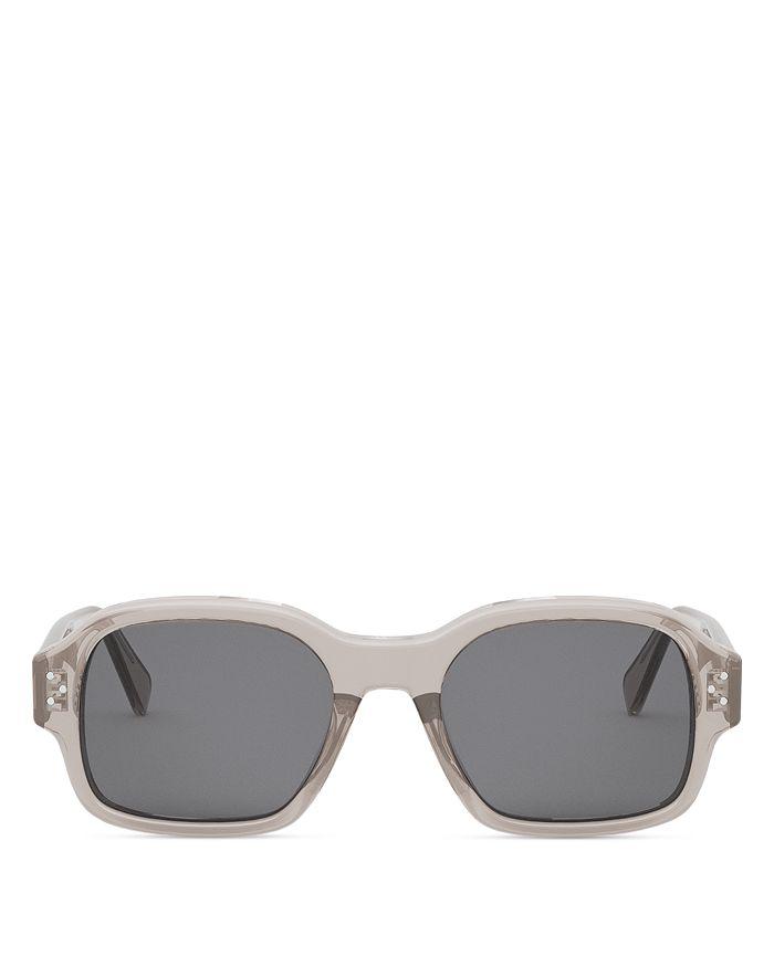 CELINE Bold 3 Dots Geometric Sunglasses, 53mm