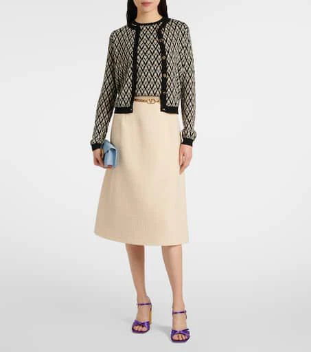 Valentino Toute La V virgin wool sweater 2