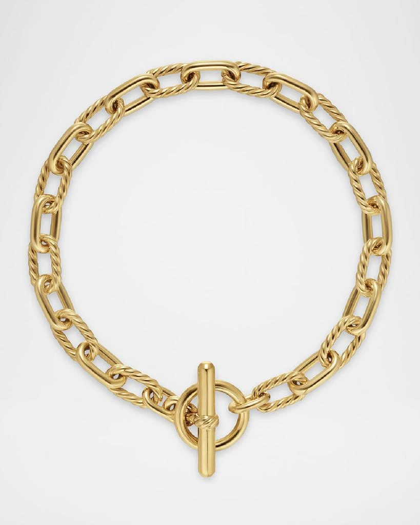 David Yurman Madison Bracelet with Toggle in 18K Gold, 6mm 4
