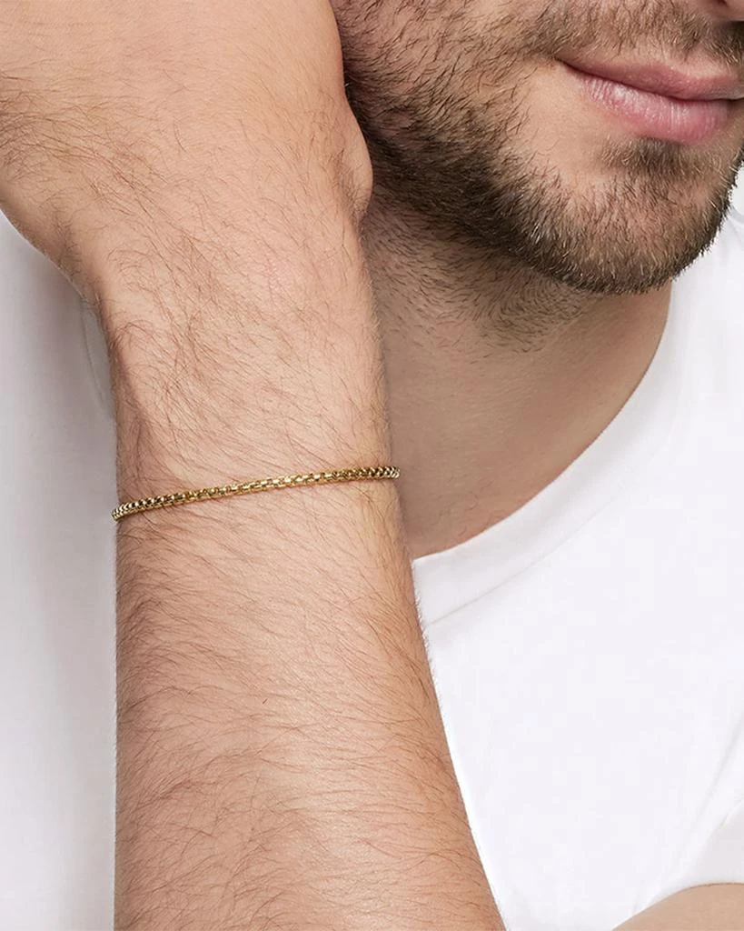David Yurman Men
s Box Chain Bracelet in 18K Gold, 2.7mm 6