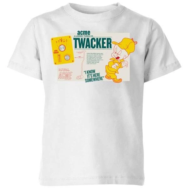 Original Hero Looney Tunes ACME Twacker Kids' T-Shirt - White 1