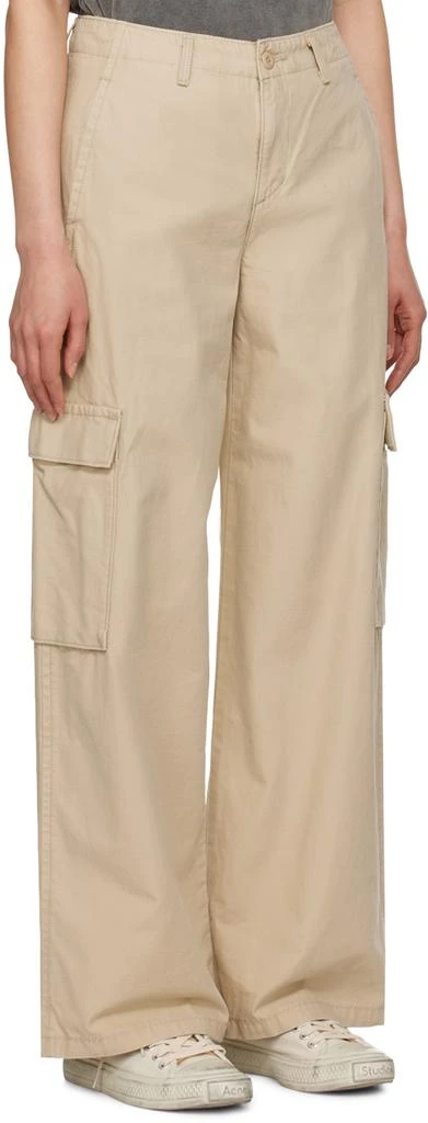 Levi's Beige Baggy Cargo Pants 2