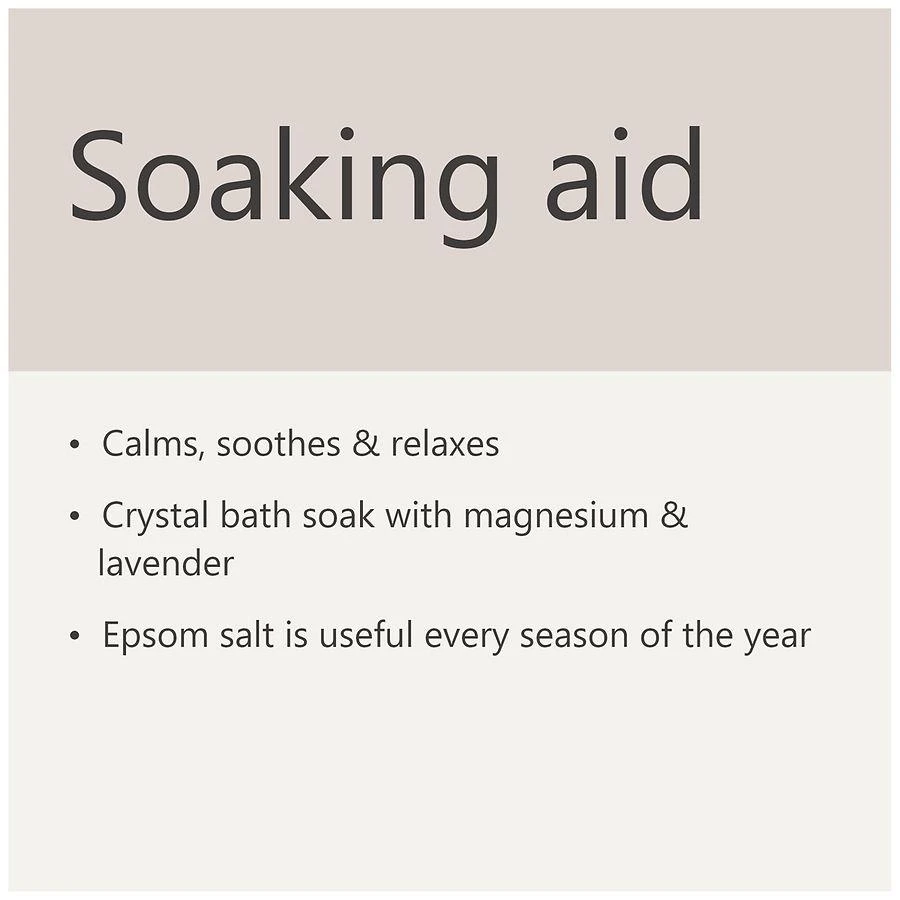 Walgreens Epsom Salt Lavender 4