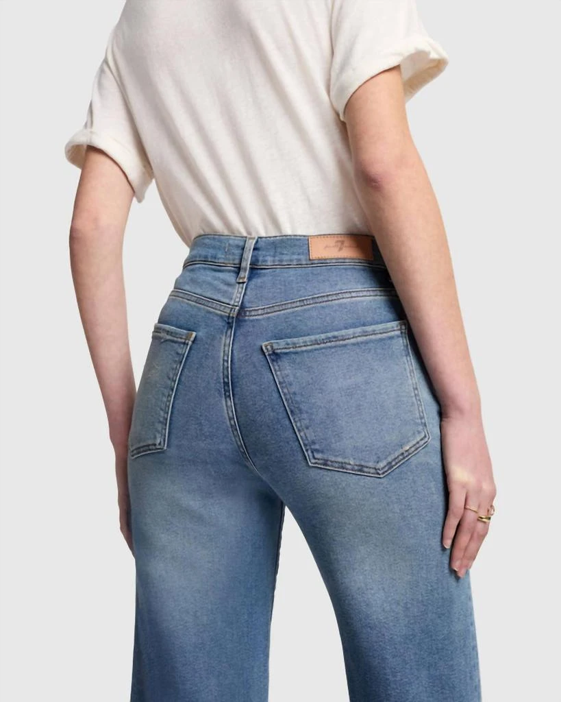 7 For All Mankind Luxe Vintage Ultra High Rise Cropped Jo Jeans In Panorama 4