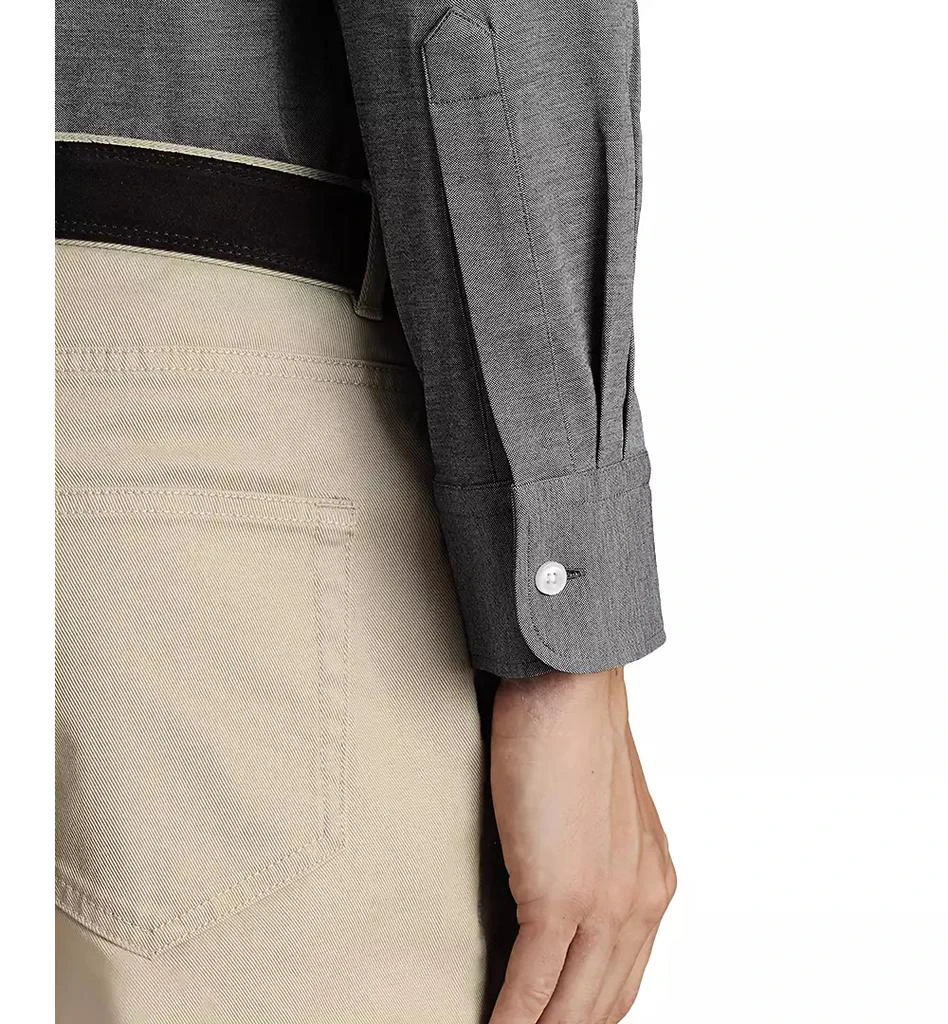 Charles Tyrwhitt Men's Four-Way Stretch Jersey Button Down Shirt 3