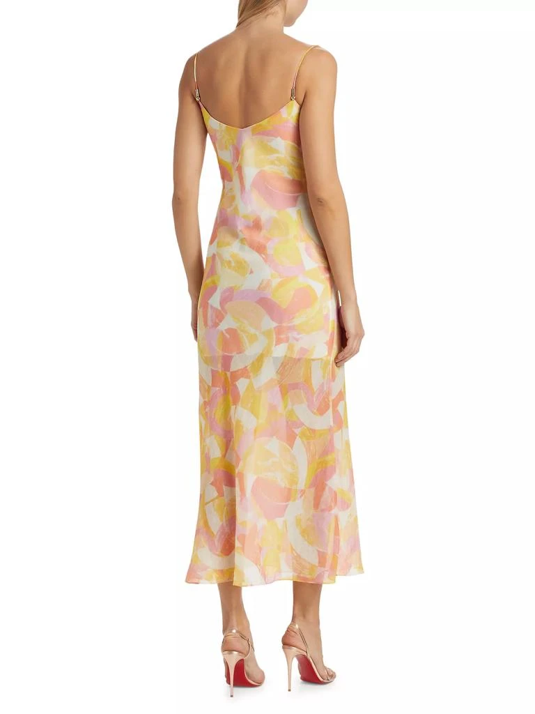 Generation Love Marcella Abstract Voilé Midi-Dress 5