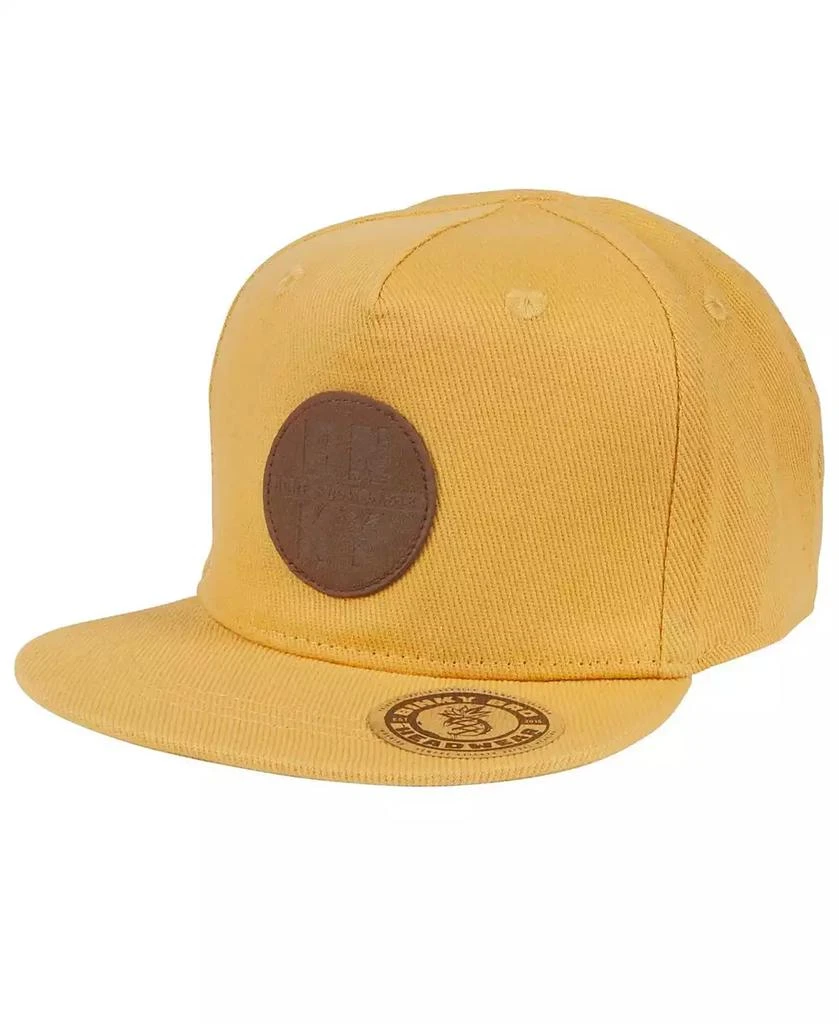 Marni Kids Bright Yellow Baseball Cap with Contrasting Logo Marni kids cloth baseball cap | BRAVE KID main image 4