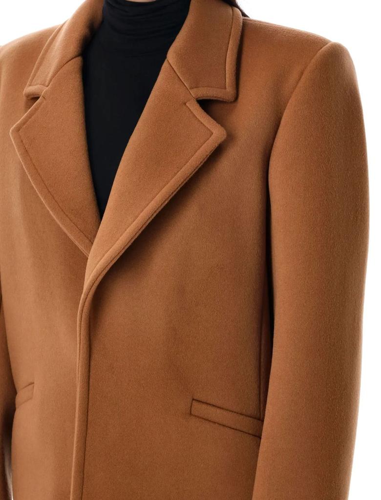 【関税&送料込】Saint Laurent Camel Wool Short Coat jacket in wool gabardine | Saint Laurent | YSL US
