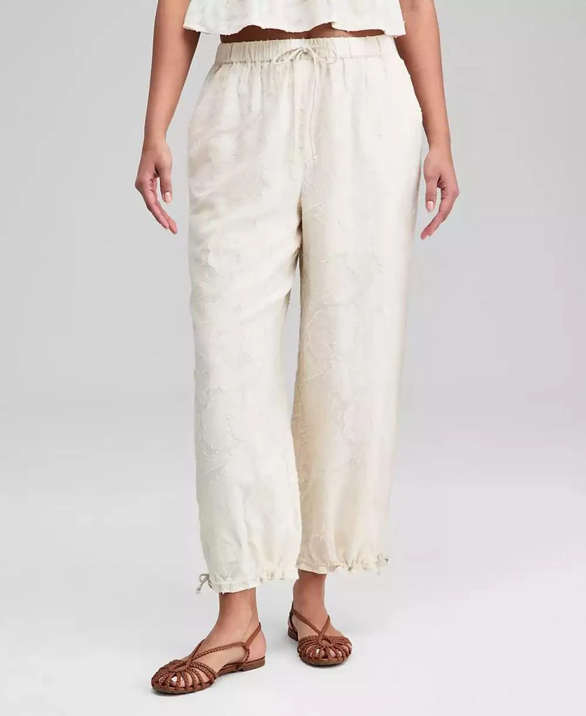 And Now This Petite Floral Jacquard Balloon Pants, Macy
s Exclusive 3