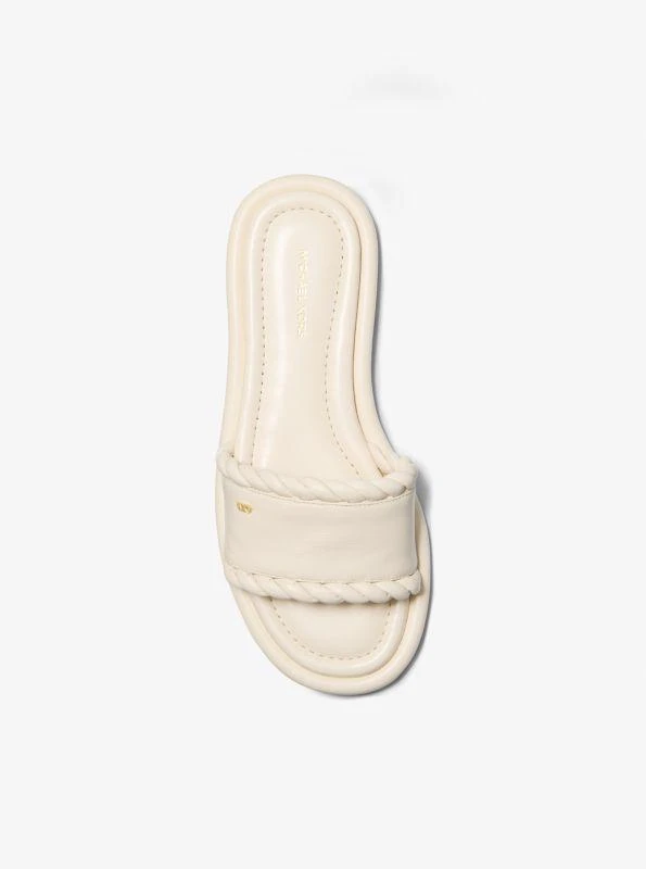 Michael Kors Dana Leather Slide Sandal 3