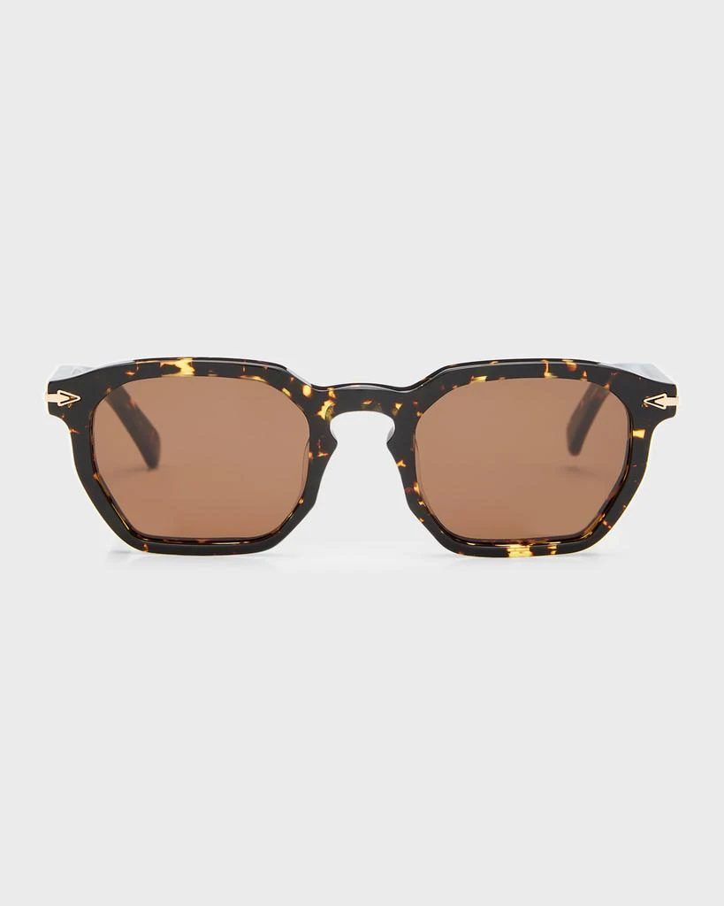 Karen Walker Keyhole Acetate Square Sunglasses 3