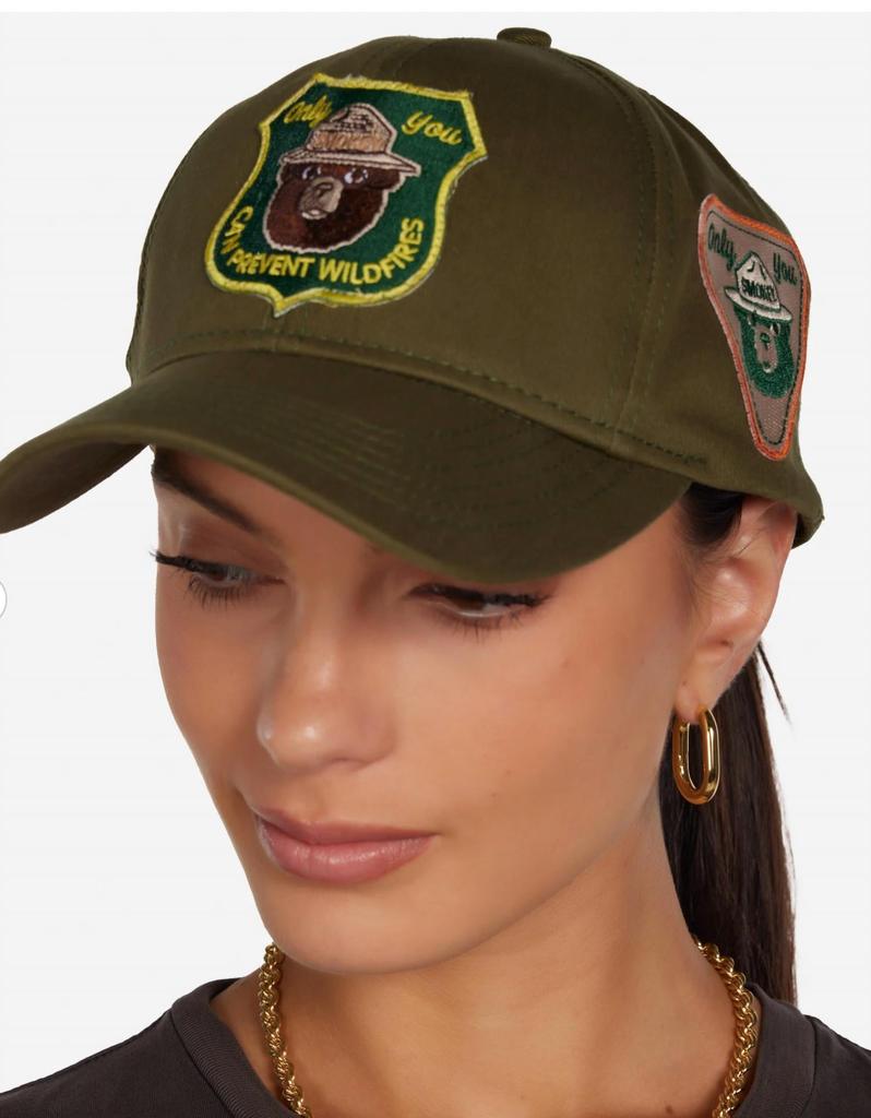 Lauren Moshi Lauren Moshi - Bay Smokey Bear Cap